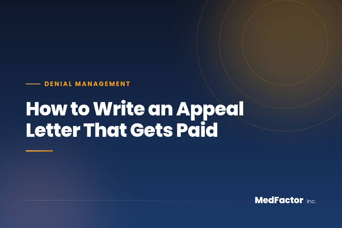 How to Write an Appeal Letter That Gets Paid