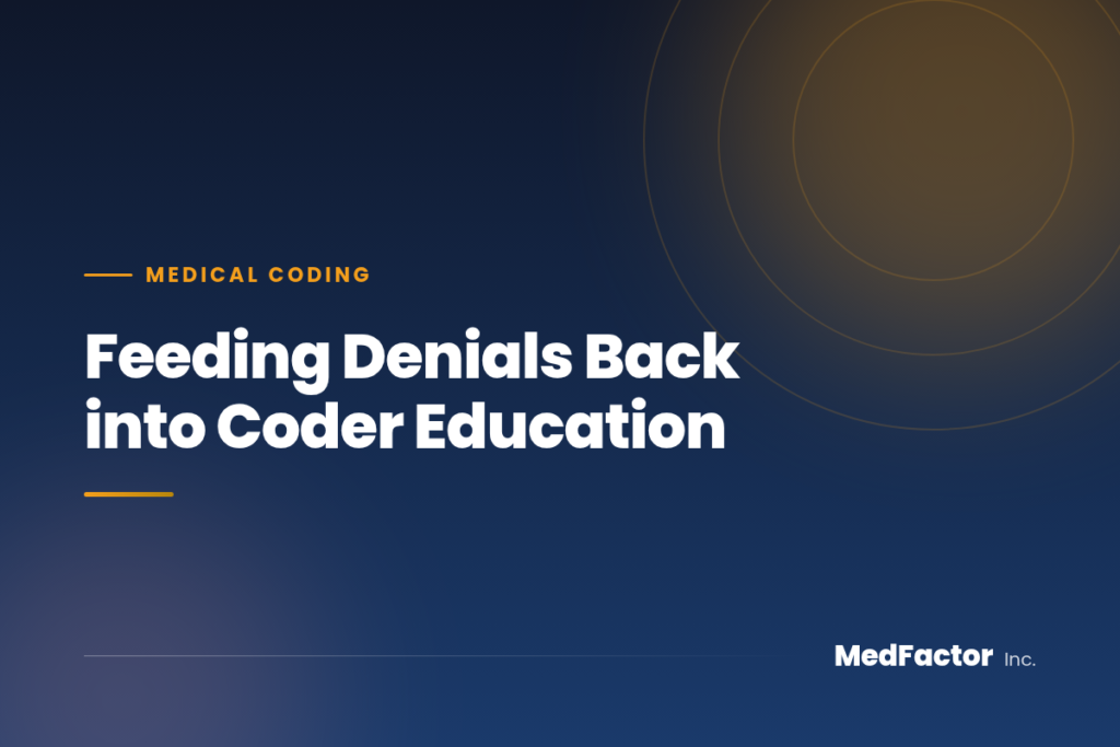 Feeding Denials Back into Coder Education